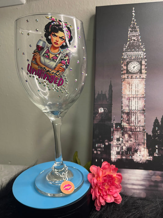 Large wine glasses